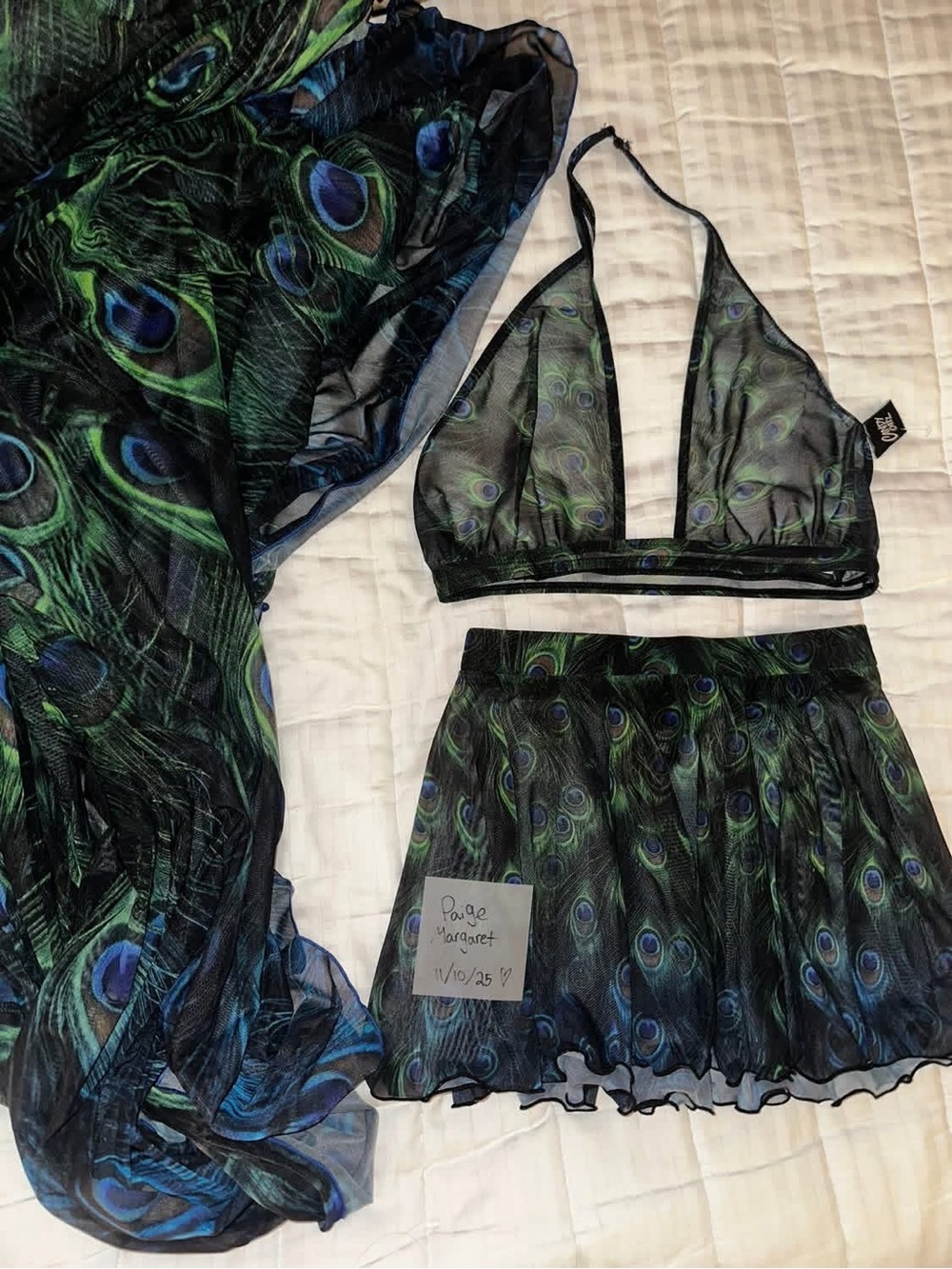 Peacock Festival Outfit🦚